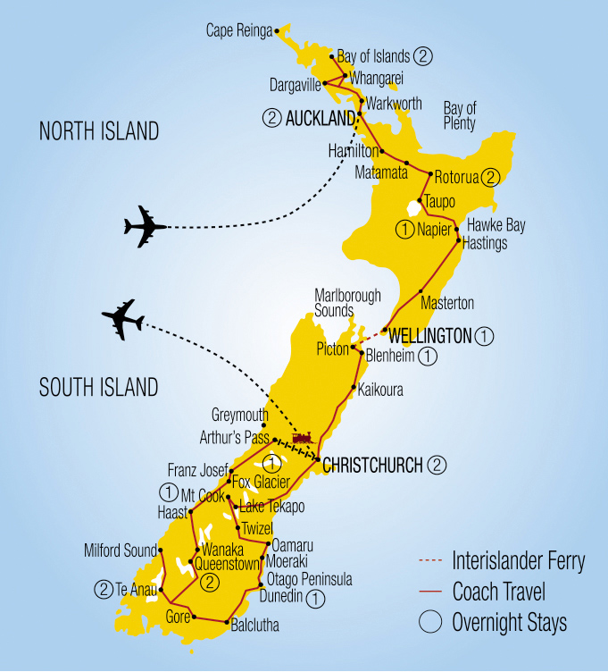 New Zealand All Inclusive Vacations, Escorted Tours & Travel Packages